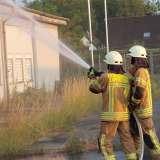 Kameradenrettung bei Feuerwehr Übung trainiert / Mayday Lage hielt Löschzug in Atem 