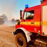 Vegetationsbrand in Hörste ruft Feuerwehr auf den Plan